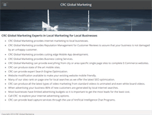 Tablet Screenshot of crcglobalmarketing.com
